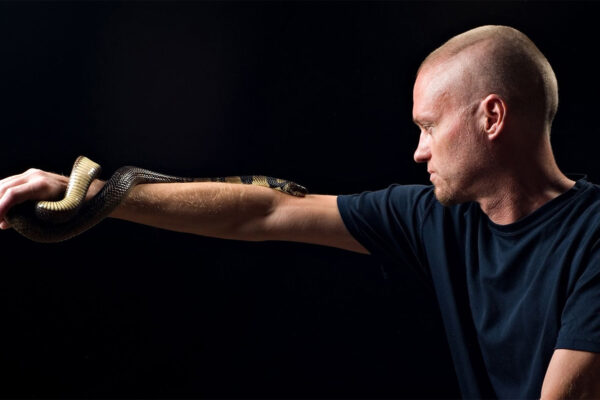 A man let snakes bite him 202 times. His blood helped create a new antivenom
