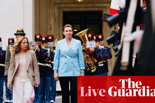 Italy and Denmark lead group of countries pushing back on European rights convention – Europe live | Europe