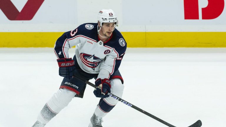 Columbus Blue Jackets’ Sean Monahan voted Masterton Trophy winner