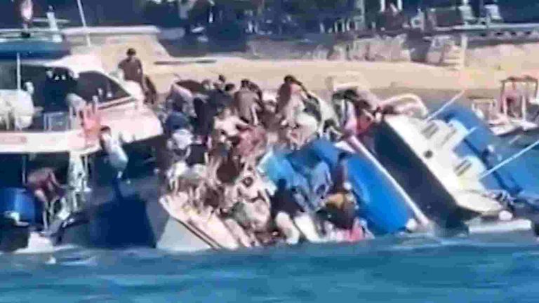 Bali tourists rescued from capsized boatTravel