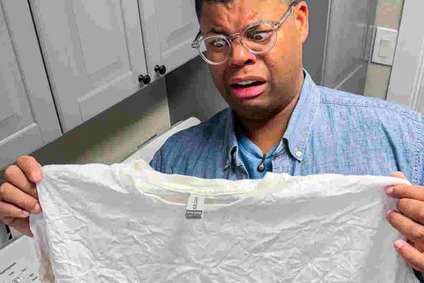 Your shirt is wrinkly. Get it out quickly.Problem Solved
