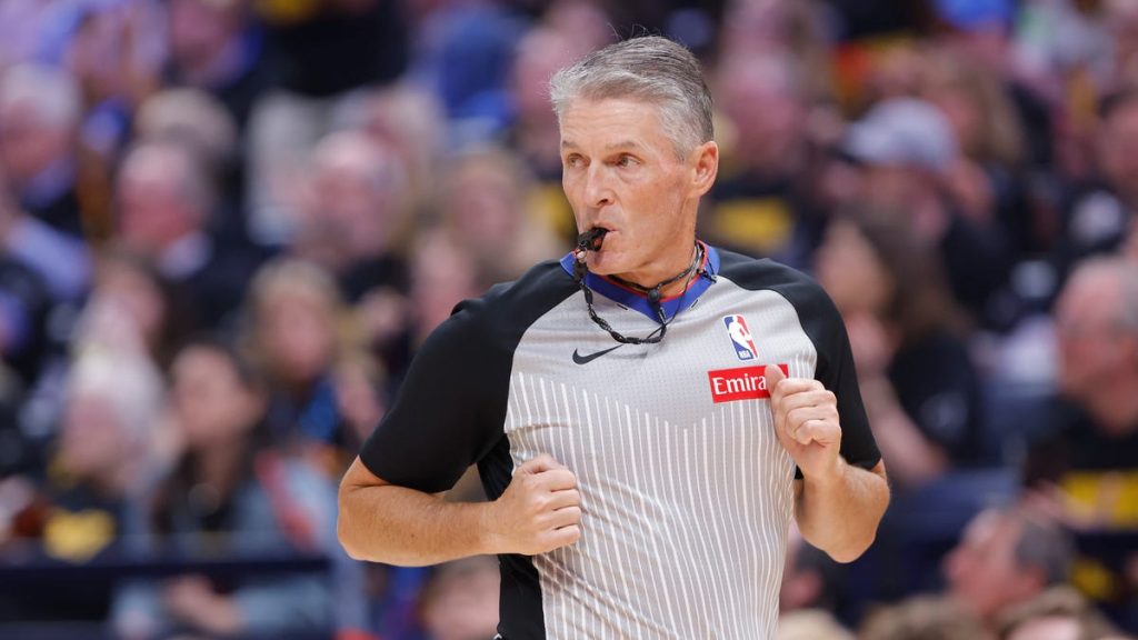 Scott Foster not working Thunder-Pacers finale