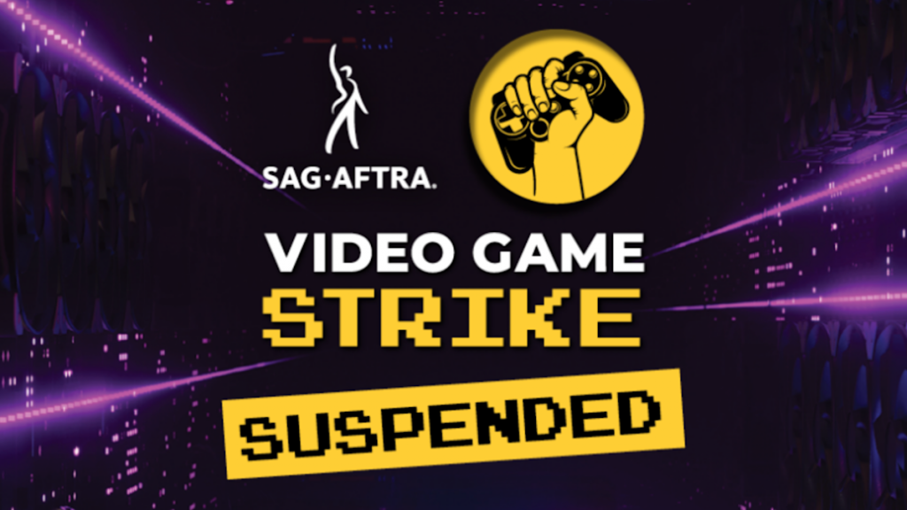 SAG-AFTRA has suspended its gaming industry strike over AI protections